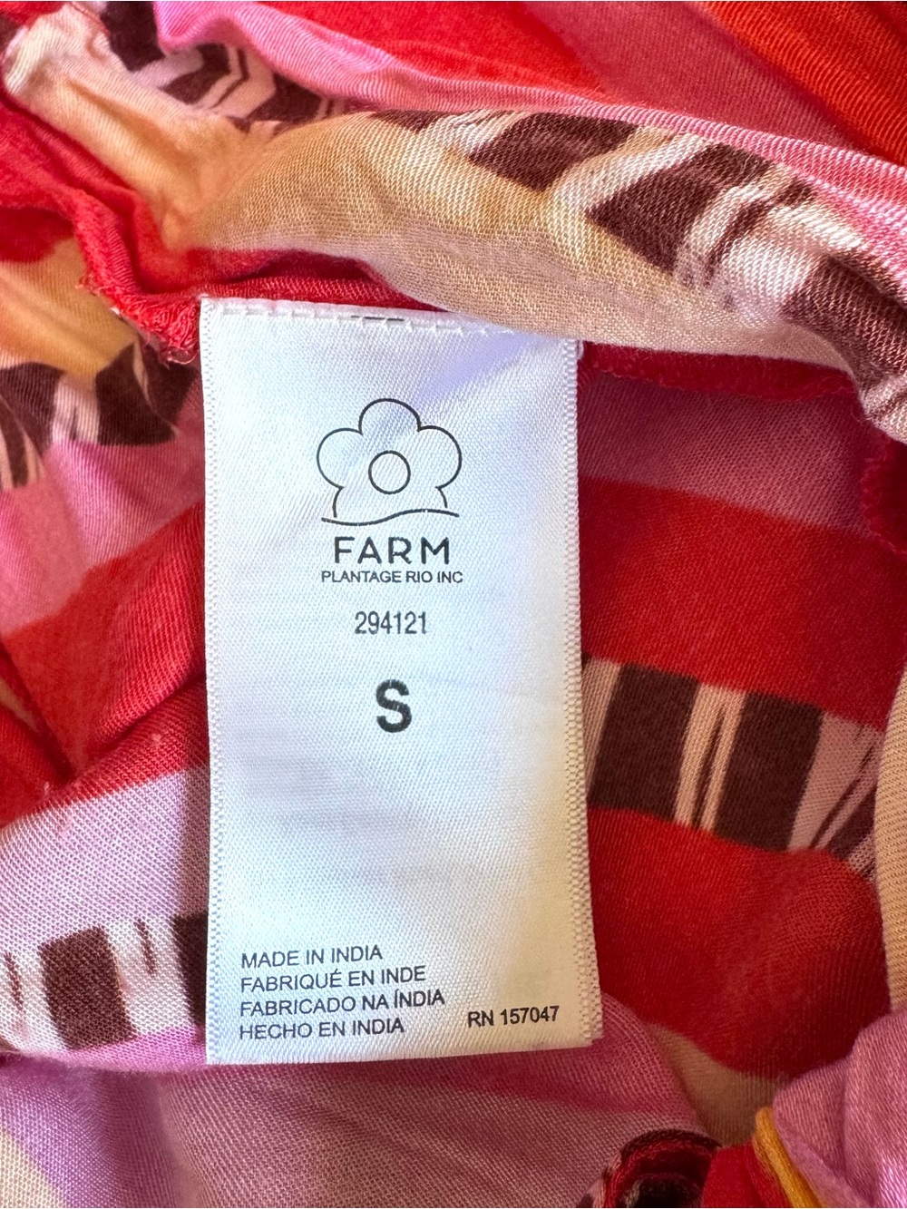 Farm Rio Lucy Stripes Pants Small - Picture 11 of 13